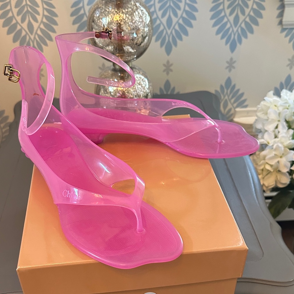 Chloe summer 2025 jelly sandals size 40